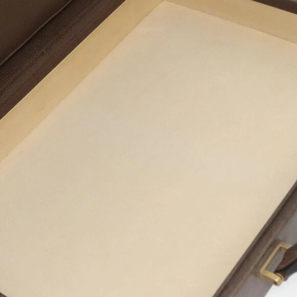 GUCCI Trunk Leather Brown Gold - Picture 13 of 14